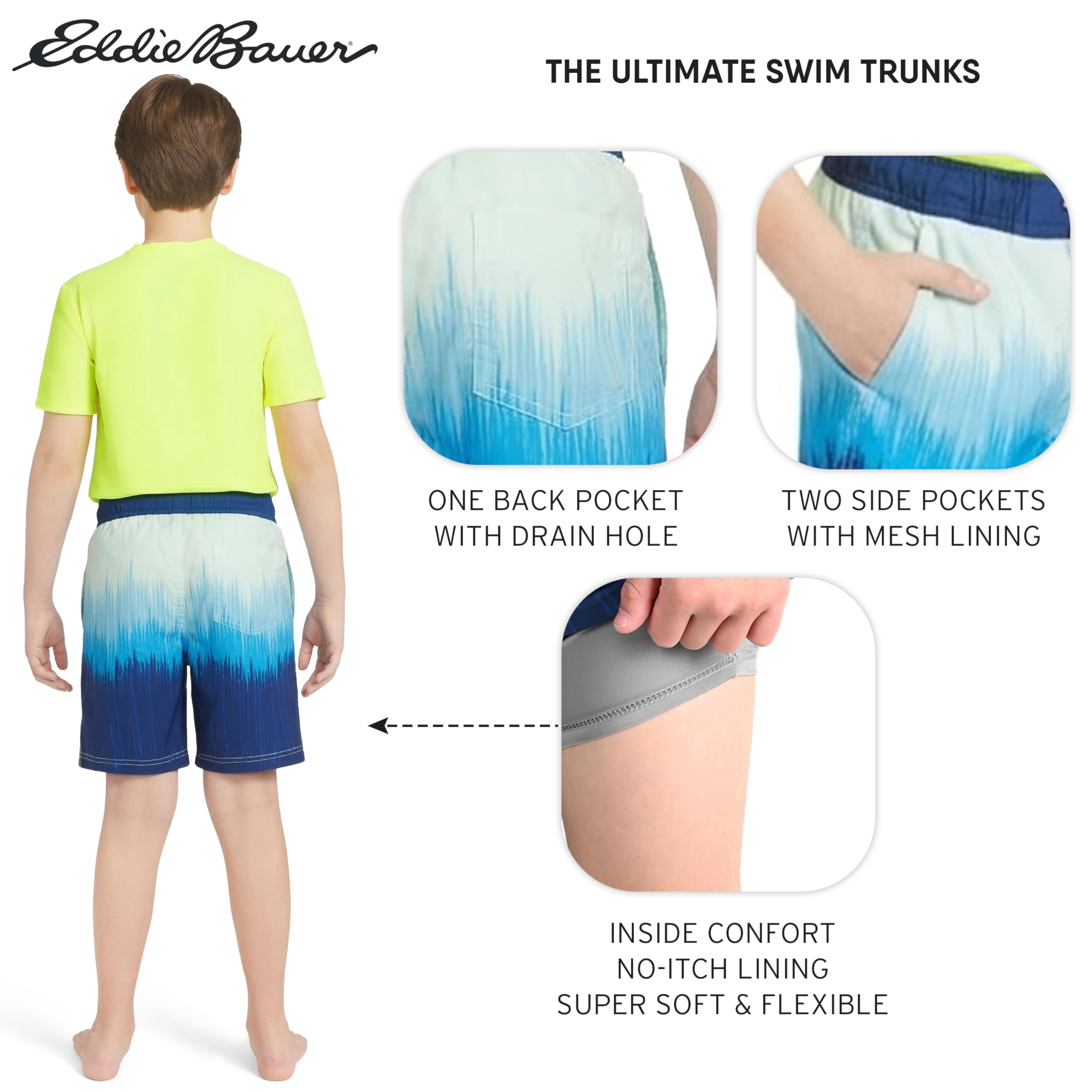 Eddie Bauer Costume a Pantaloncino Bambini e Ragazzi