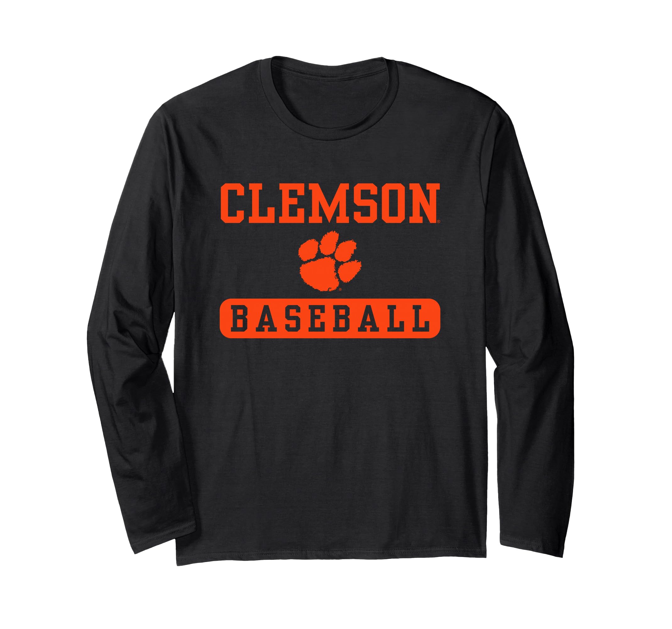 Clemson Tigers Baseball Officially Licensed Long Sleeve T-Shirt