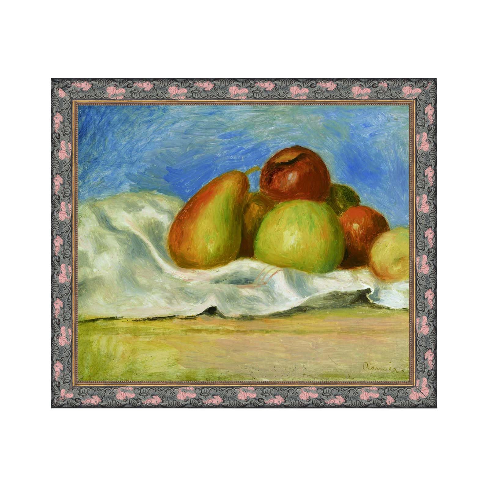 油絵 絵画 【リンゴ農園】