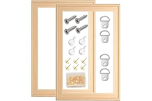 2 Pack 16x20 Painting Frames-DIY Wood Canvas Stretcher Bars
