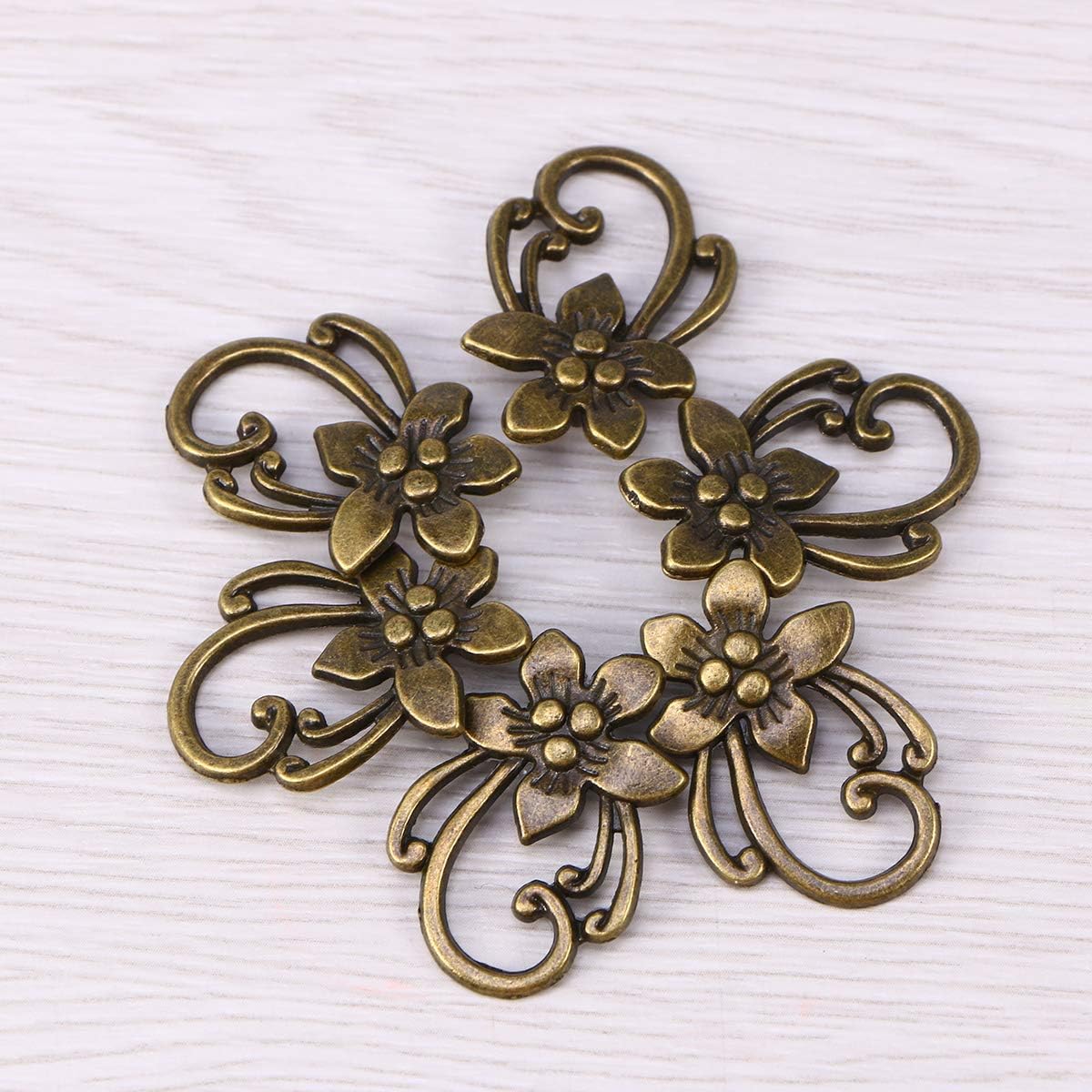 20Pcs Antique Brass Ot Toggle Clasps Set for Jewelry Making Vintage Alloy Bracelet and Necklace Connectors DIY Craft Accessories - Image 8