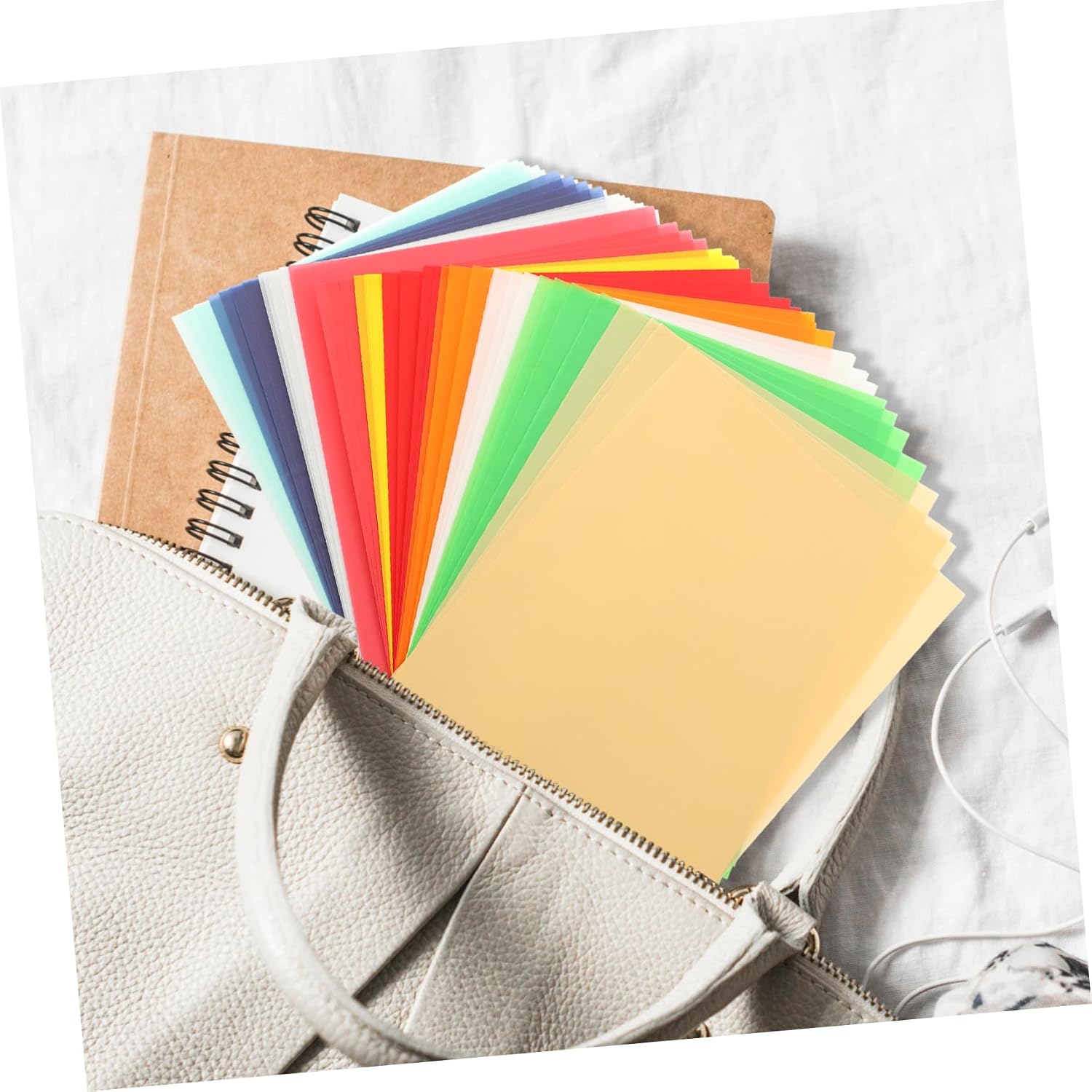 EXCEART 40pcs Tracing Paper for Art Engineering Drawing Calligraphy Translucent Copy Paper for Sketching Crafting Overlay Projects