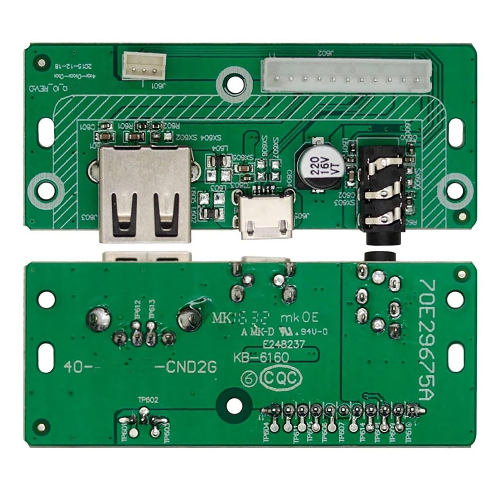 Placa base con puerto de carga USB para altavoz JBL Charge 3 TL versión