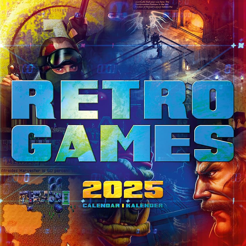 Retro Games - The Classic Gaming Calendar 2025