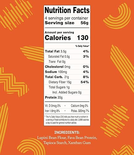 Miniatura 5 de Kaizen - Pasta cavatappi baja en carbohidratos, sin gluten, alta proteína, apta para dieta cetogénica, a base de plantas, hecha con harina de