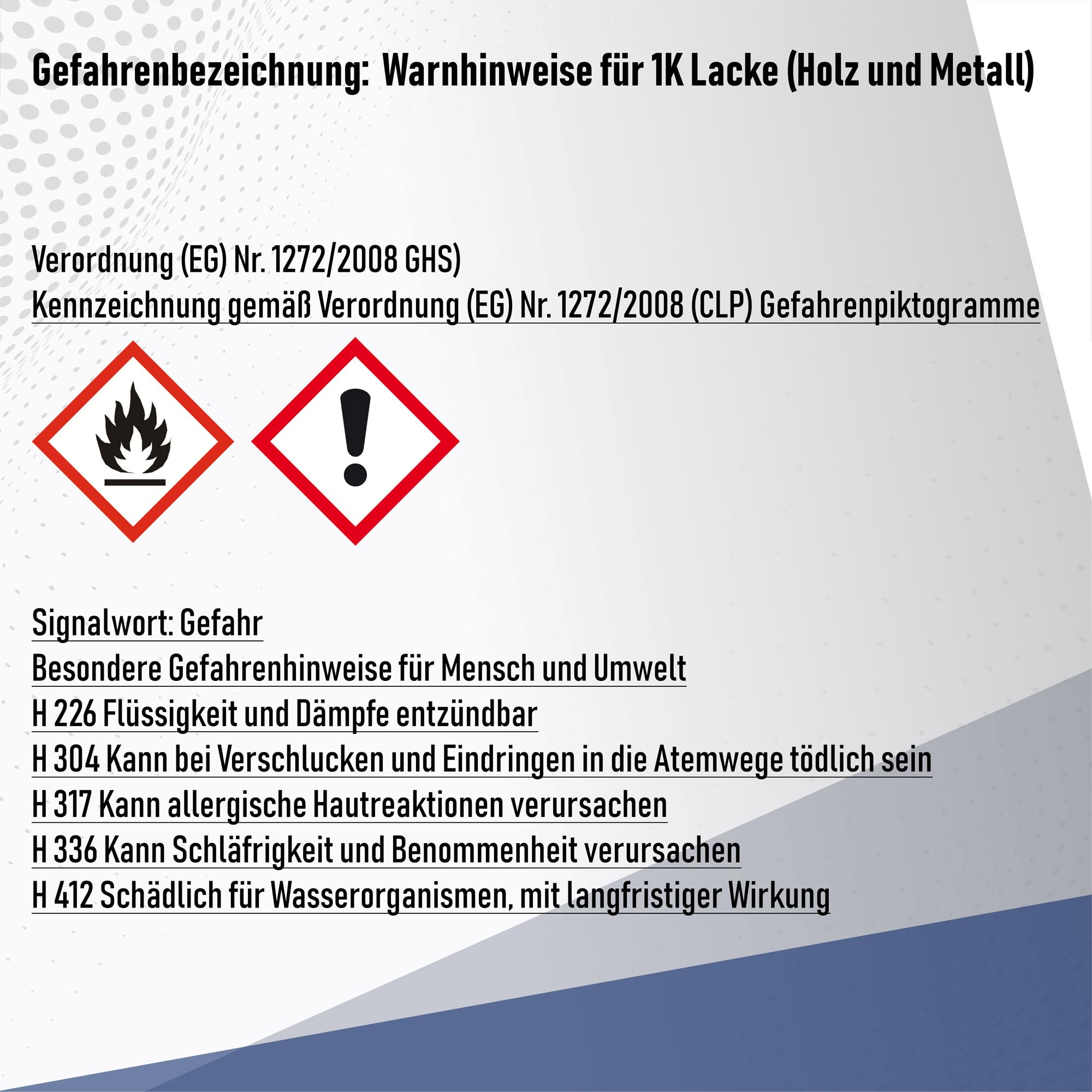 Metallschutzlack 3in1 SEIDENMATT FARBAUSWAHL Metallschutzfarbe 3-in-1 Grundierung, Rostschutz und Deckanstrich in Einem Metalllack Metallfarbe // Hamburger Lack-Profi (1 L)