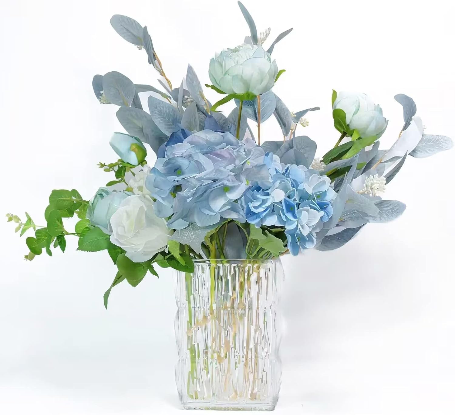 Artdou Faux Silk Flower Arrangements for Living Room