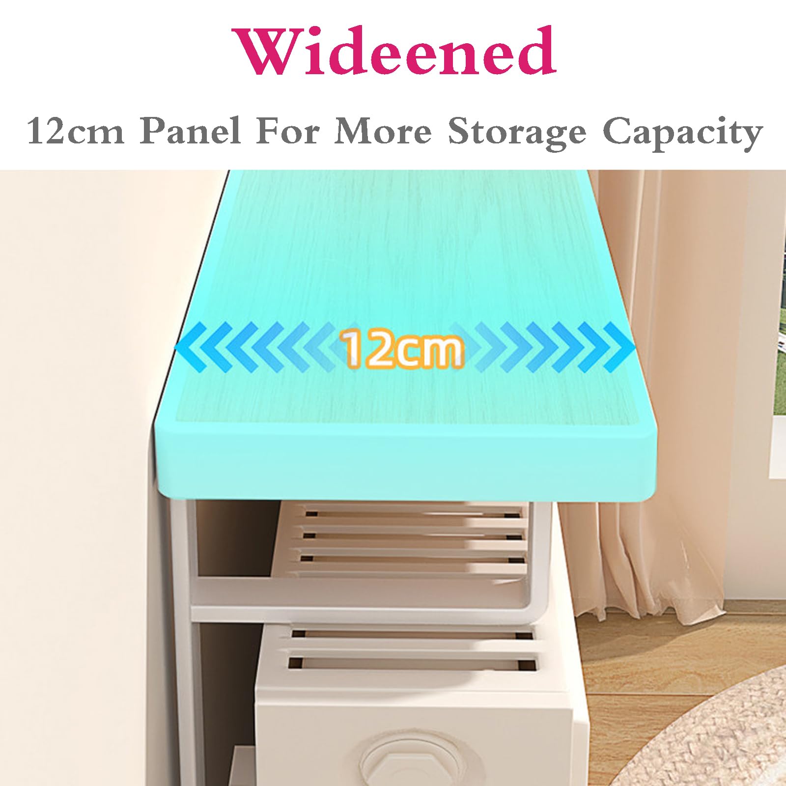 Tablette pour Radiateur,Cache Radiateur Flottantes,éTagèRe Flottante sur Radiateur,Etagere Radiateur Moderne Anti-FuméE Et Anti PoussièRe,Waterproof,pour Maison,Couloir,Chambre