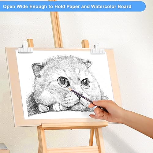 Miniatura 2 de Coideal Clips gruesos de toro blanco  Paquete de 10 clips de metal grandes de 3 pulgadas de largo para bolsas de alimentos, oficina y cocina casera