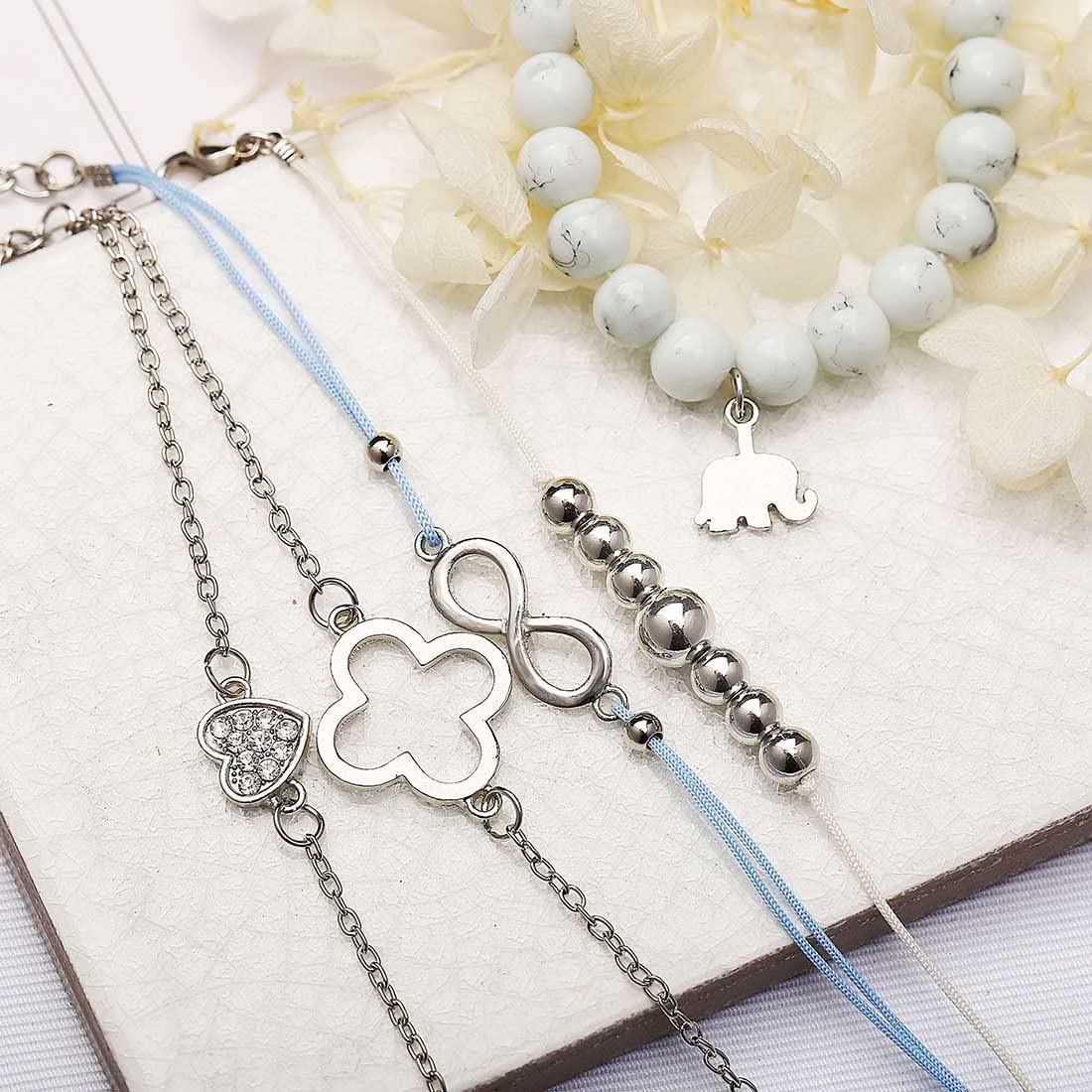 Bracciale Famiglia in argento 925% personalizzato