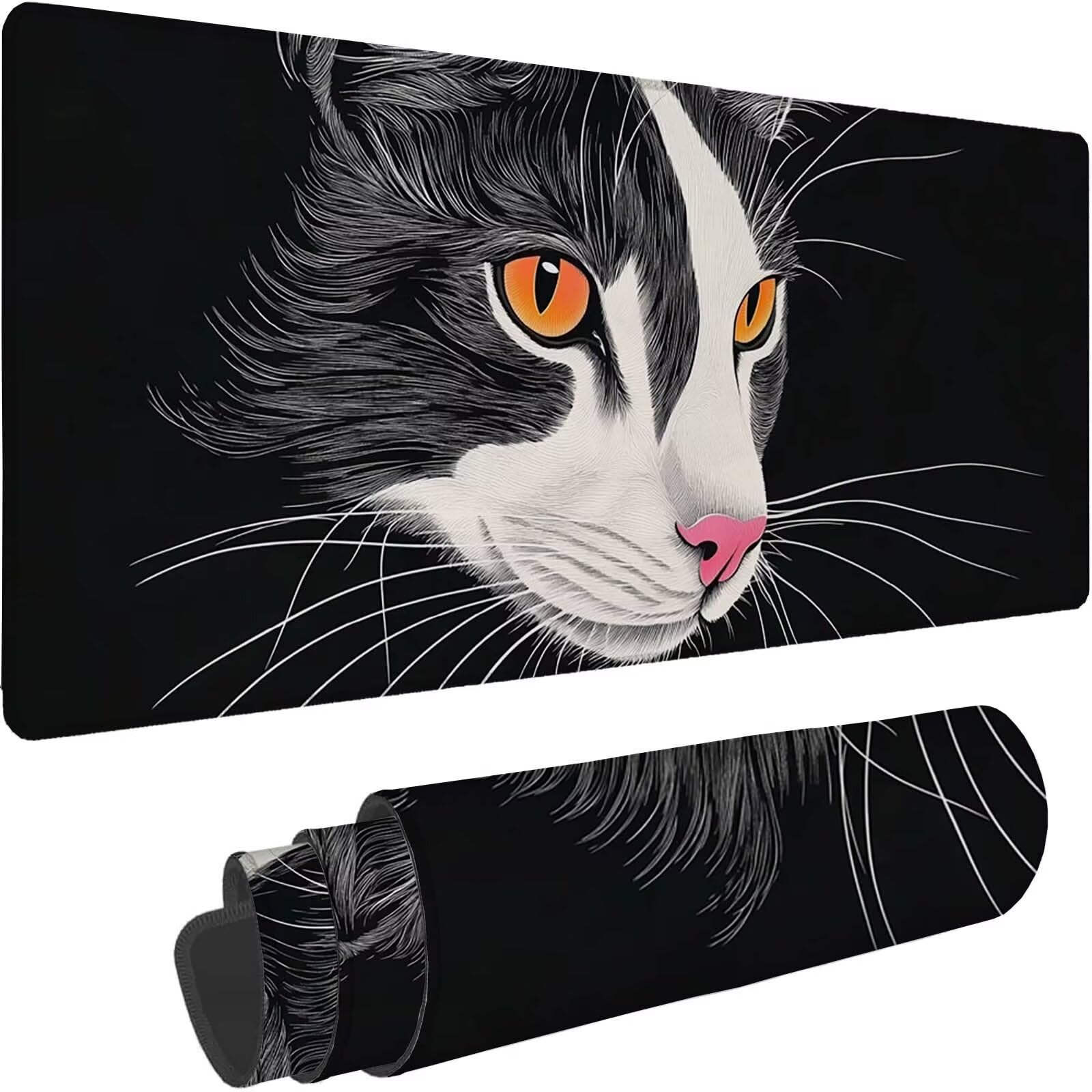 Tappetino Mouse 900x450mm | Superficie Ultra-Liscia | nero 0-z288