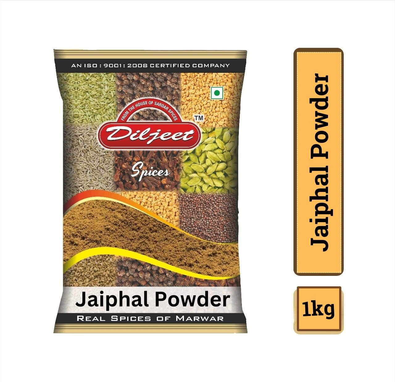 Diljeet 1Kg Premium Jaiphal Powder |Powdered Nutmeg (Fresh And Pure) - Image 2 thumbnail