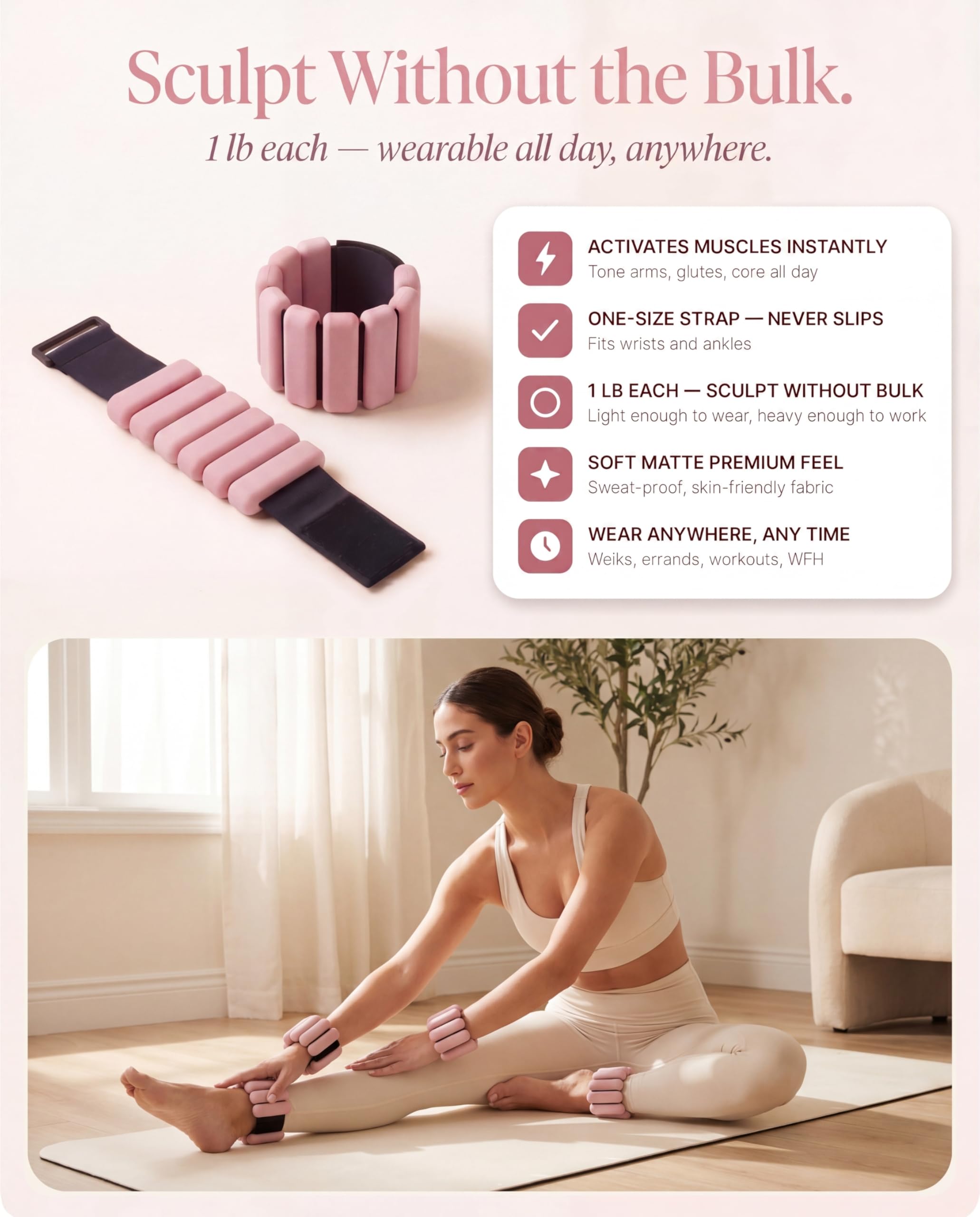 Amazon.com : Pilates Equipment Kit for Home Workout, 16 pcs