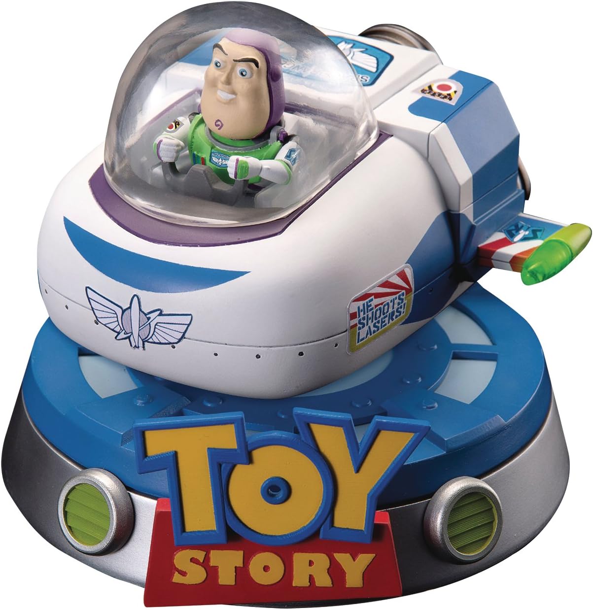 Beast Kingdom Toy Story Ea-032 Buzz Lightyear Floating Spaceship