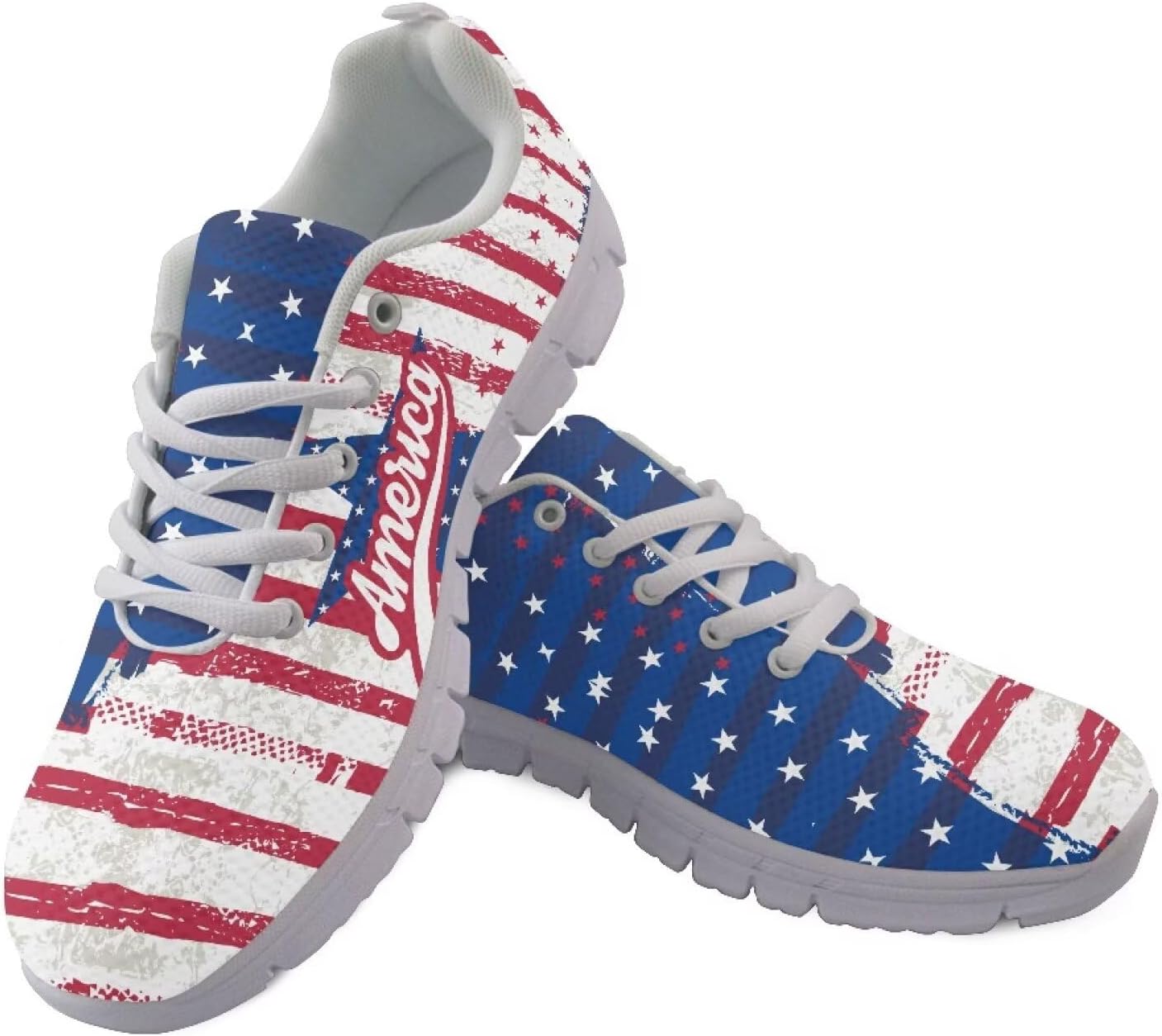 HUGS IDEA Cute Pet Dog Women's Sneakers Bresthable Running Shoes