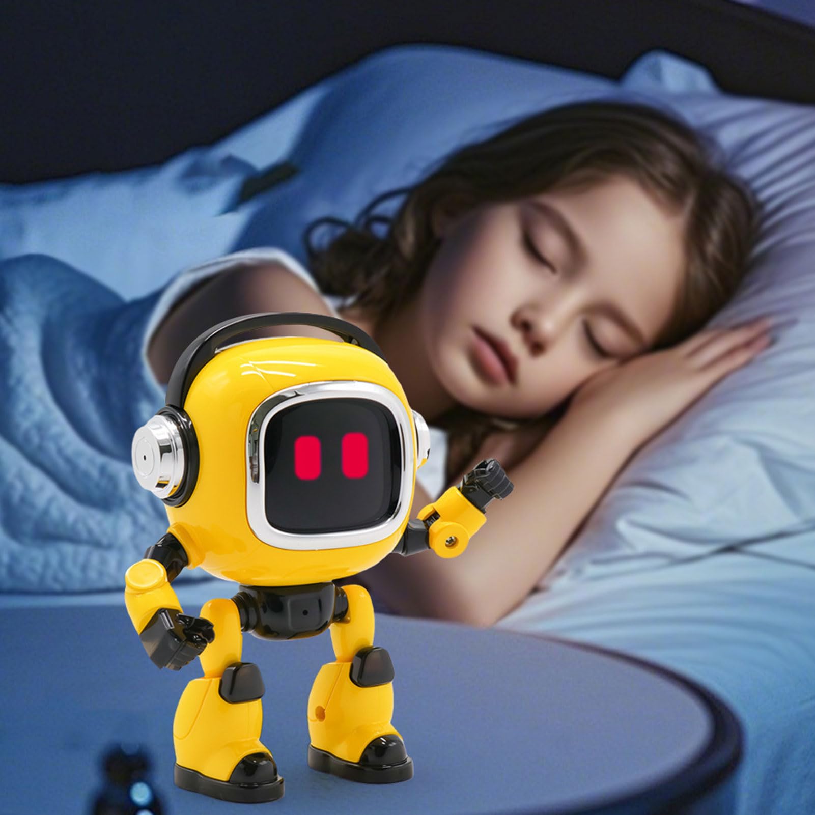 Asixxsix AI Robot Robot Interactivo AI Companion Admite 37 Idiomas