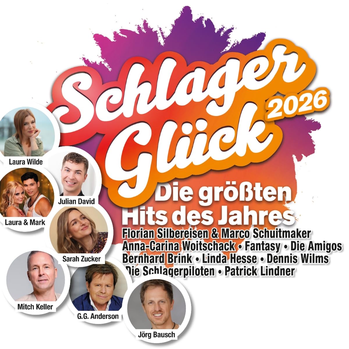 Schlager Glück 2026-die Hits des Jahres (2cd)