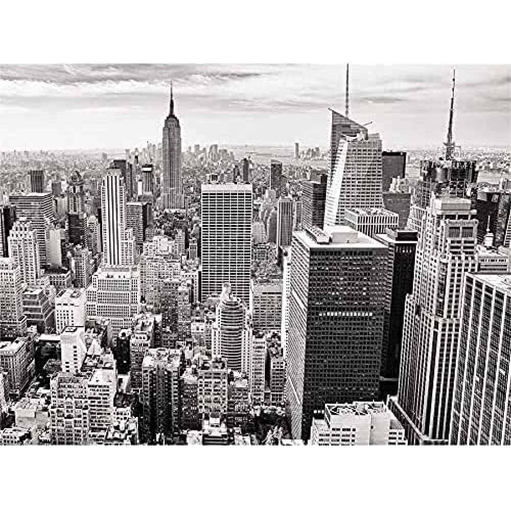 Jilden Rockefeller Center New York BW USA Wall Art Print