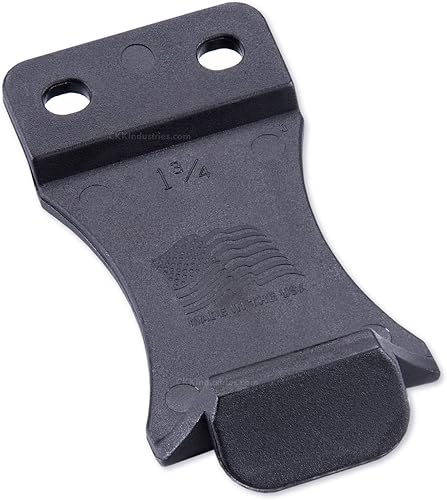 Miniatura 2 de KYDEX - Clip de cinturón de repuesto para funda y fundas  (diseño FOMI)  (se adapta a cinturones de 1.50-1.75 pulgadas)  (dentro de la cinturaIWB)