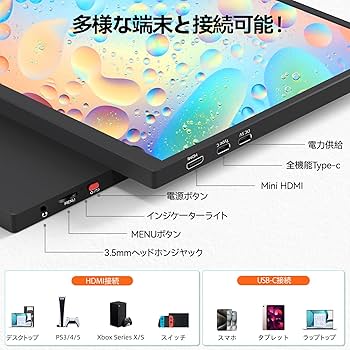 Amazon | CASKING モバイルモニター 10.5インチ 超軽量 3:2画面