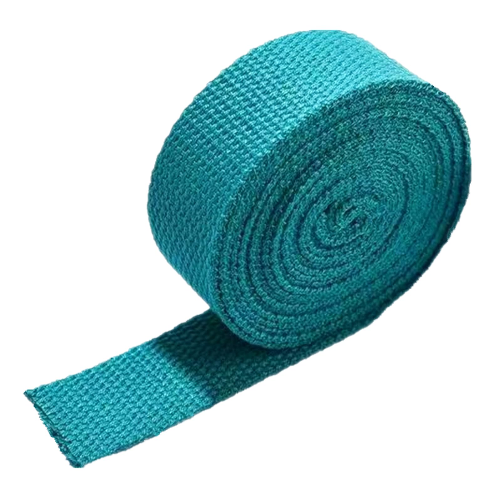 Nylon-Gurtband Gurtband 50MM, 2 Zoll Baumwollgurtband for Taschengurte, Taschengriffe, Tragetaschengurtband, Herstellung von Outdoor-Zubehör, dick 1,3 mm(Lake Blue,20 Yard)