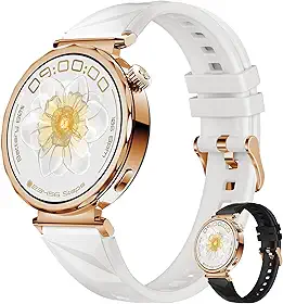 Smartwatch feminino Relógio inteligente Digital de 1.32" Full Touch com rastreador de condicionamento físico, atende/faz chamadas com mais de 120 modos esportivos,Compatível com Android iOS