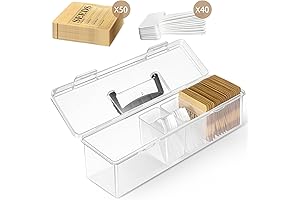 Roomy Seed Packet Storage Box: Your Seed-Sorting Haven!