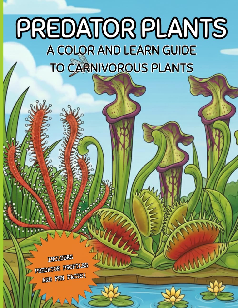 PREDATOR PLANTS: A COLOR AND LEARN GUIDE TO CARNIVOROUS PLANTS