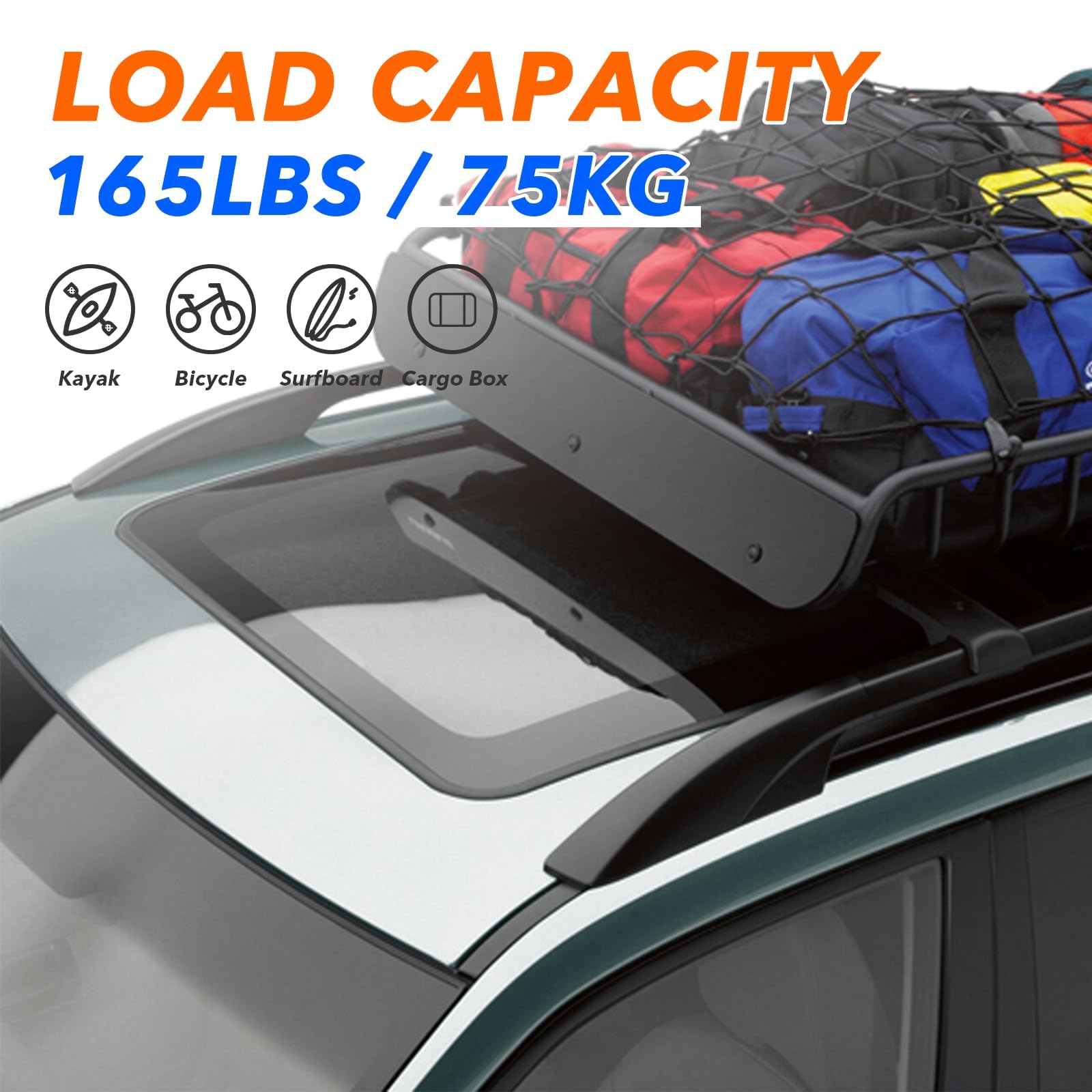 Crossbars For 2022 Subaru Forester Buy AUXMART Roof Rack Cross