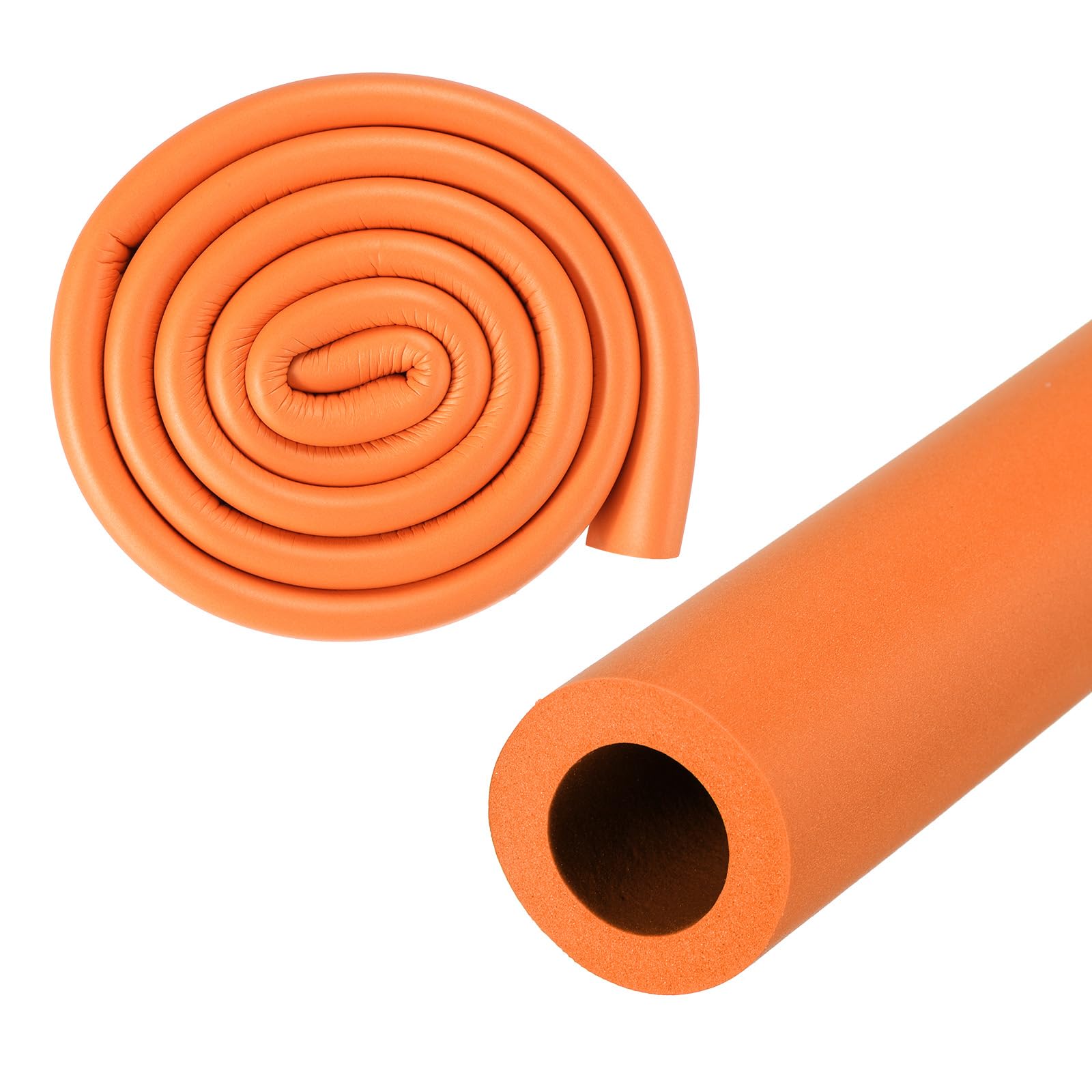 M METERXITY Pipe Insulation Foam Tube, 18mm ID 30mm OD 3.3Ft 1m Length, Soft Flexible Foam Tubing Pipe Foam Insulation for Handle Grip Support/Guitar