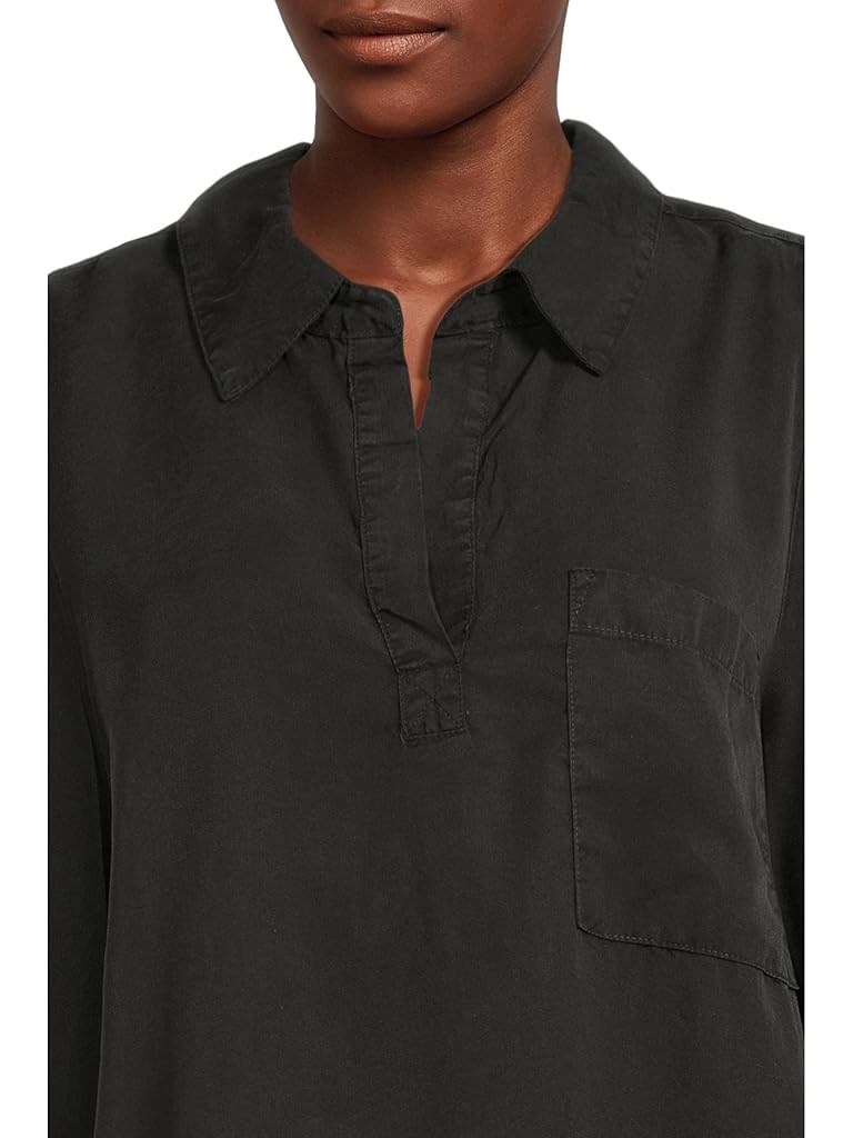 Black Mod-o-doc Roll Tab, Patch Pocket, Tunic