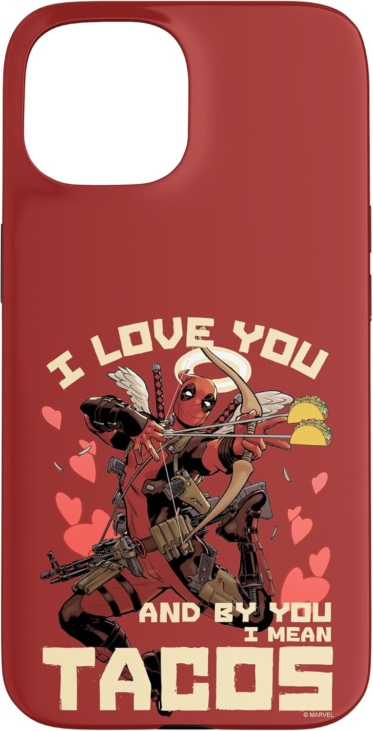 Marvel Deadpool I Love You And By You I Mean Tacos Case for iPhone 11