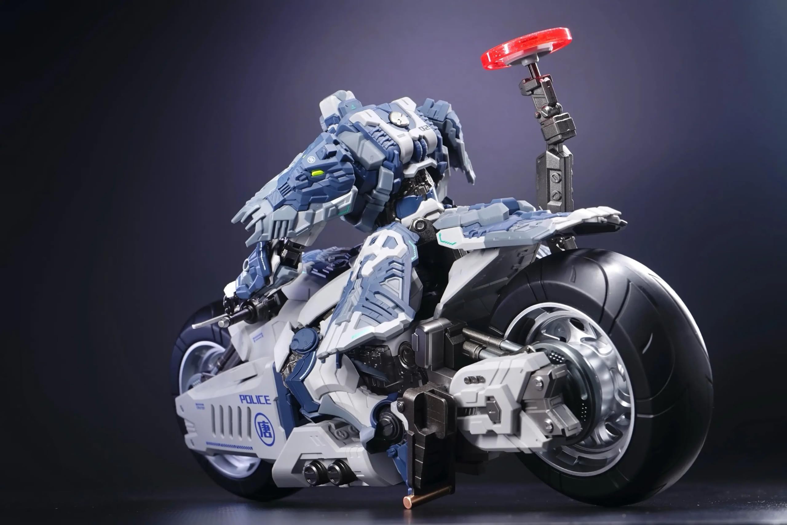 TOYVERSE MOSHOWTOYS Chang An Wei policja drogowa Mecha skala 1/12 16 cm figurka model postaci dla dzieci w wieku od 15 lat