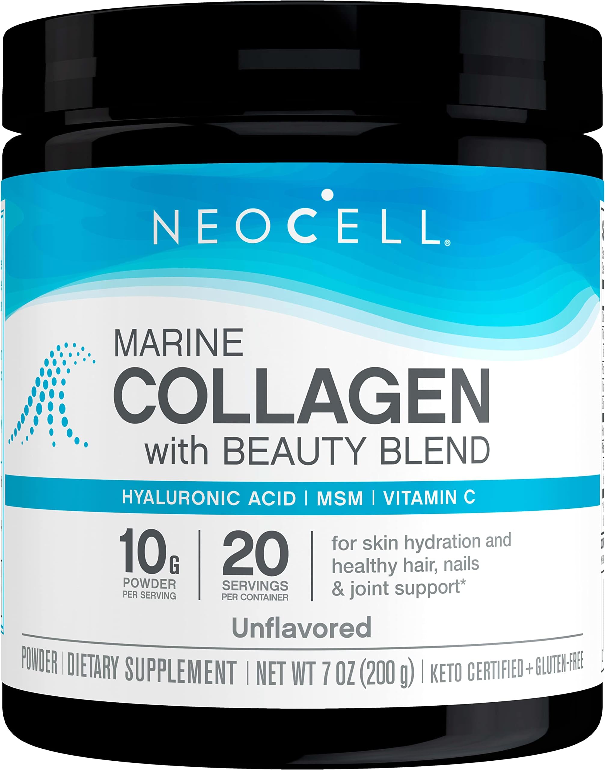 Amazon.com: NeoCell Super Collagen Peptides, 20g Collagen Peptides per ...