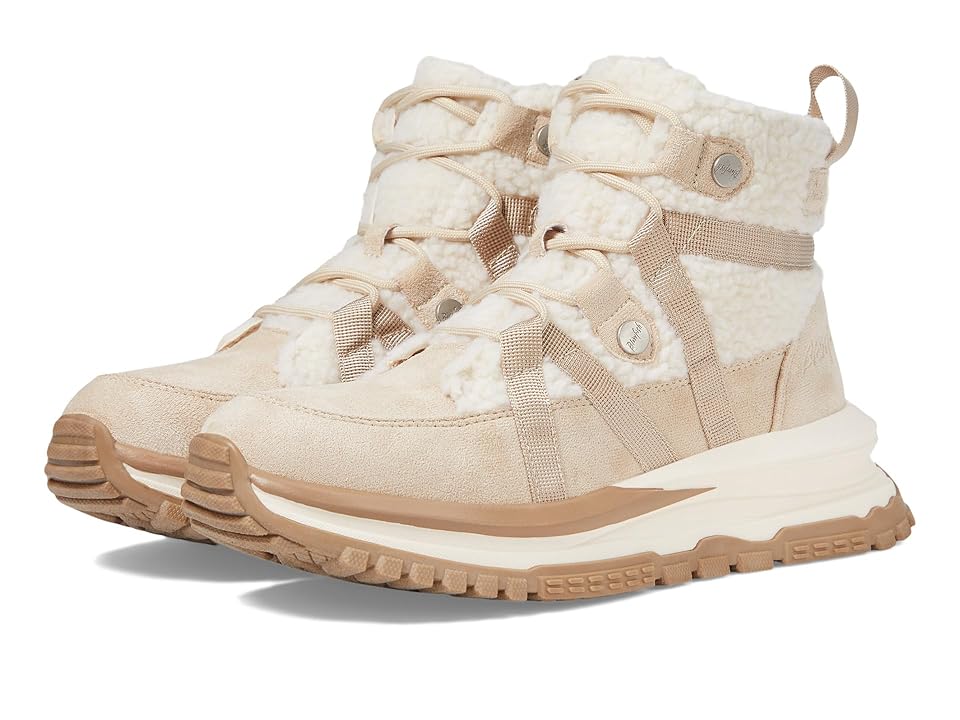 Blowfish Malibu Linx (Sand Microsuede/Sand Sherpa) Women's Shoes INTERNATIONAL SHIPPING