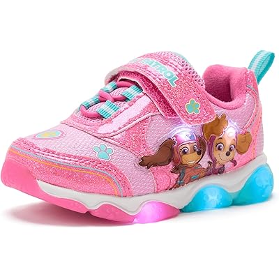 Женские кроссовки Josmo Paw Patrol Girl Lighted Sneakers (Toddler/Little Kid) pink 2