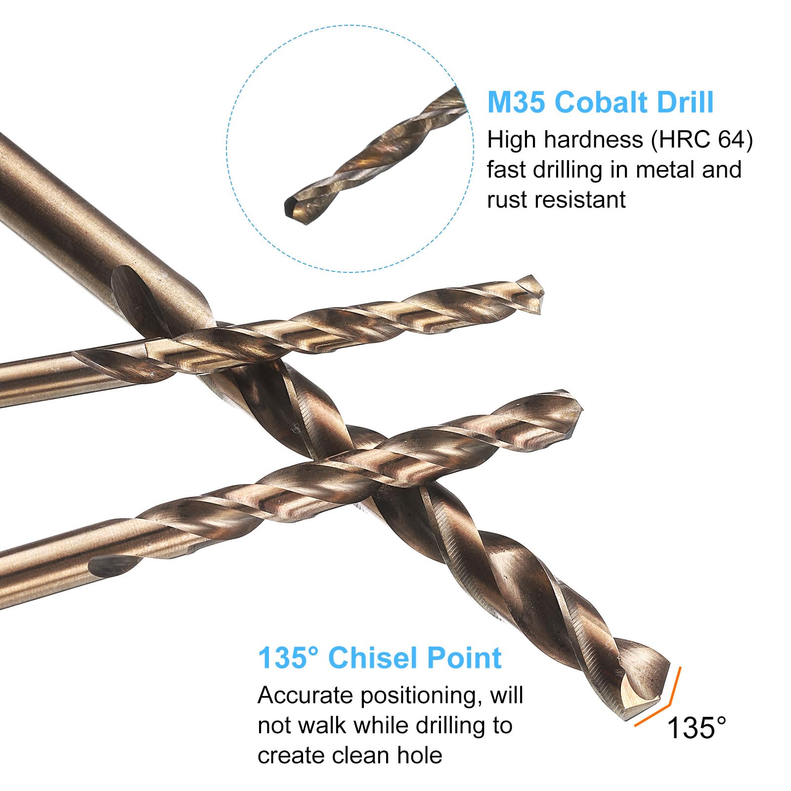 Broca Para Metal Extreme 2 - Embalaje Industrial 3.2x65mm