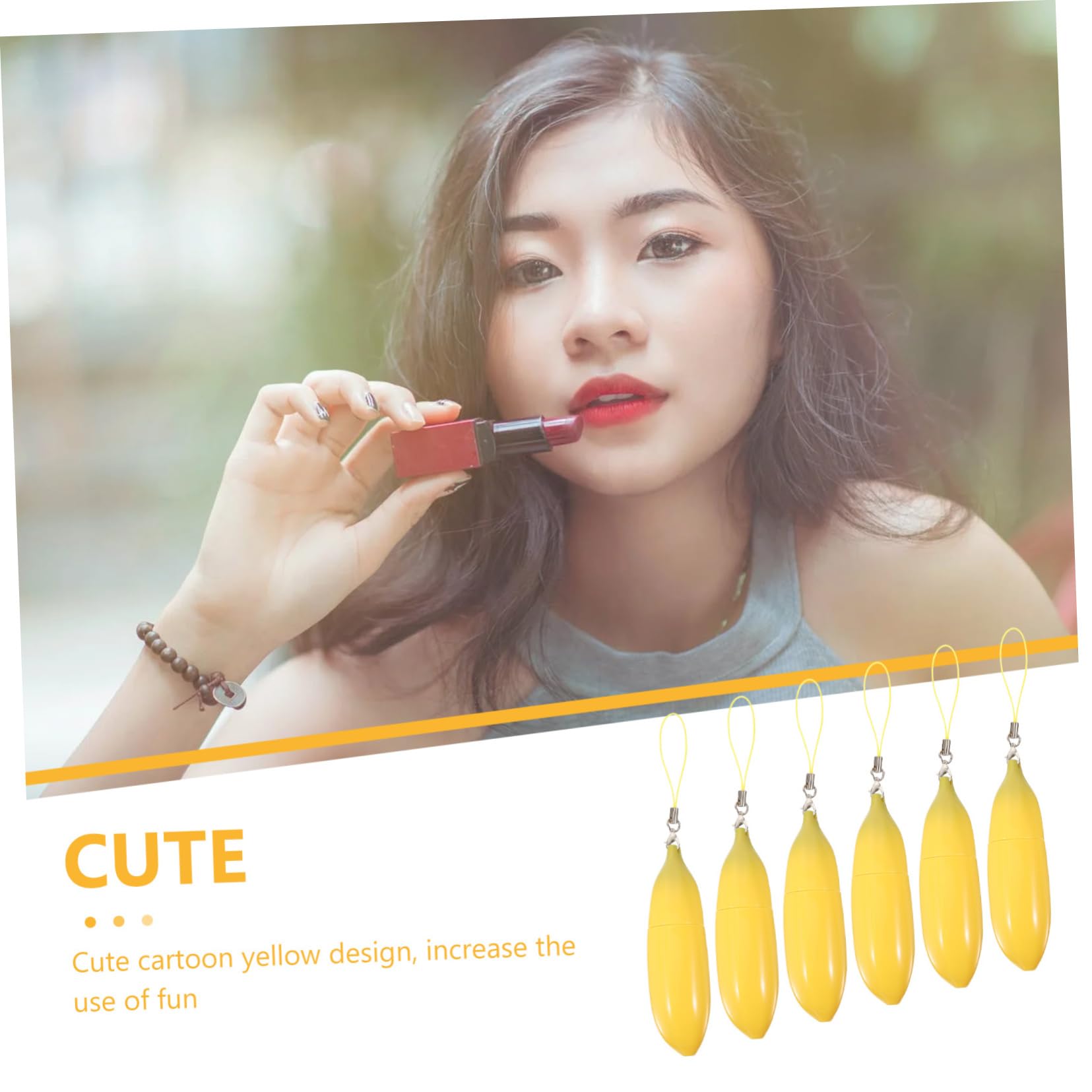 Vacías De Labial Gloss Para Recipientes De Cosméticos Diy 6 Piezas X 4