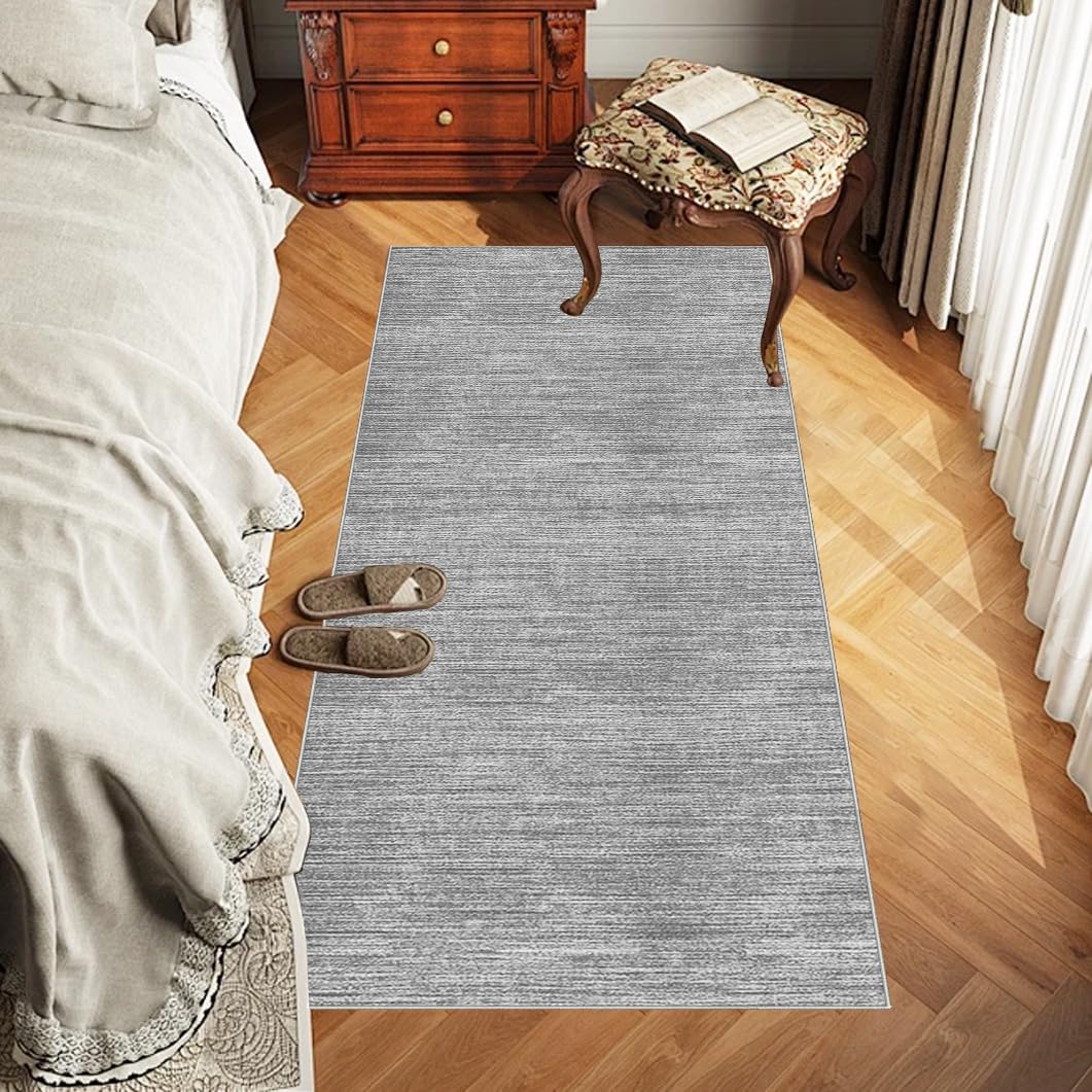 Bieżnik na korytarz, antypoślizgowy dywan kuchenny, nadaje się do prania, 90 x 400 cm, chodniki do korytarza, z niskim runem, do przedpokoju, salonu, sypialni, pralni