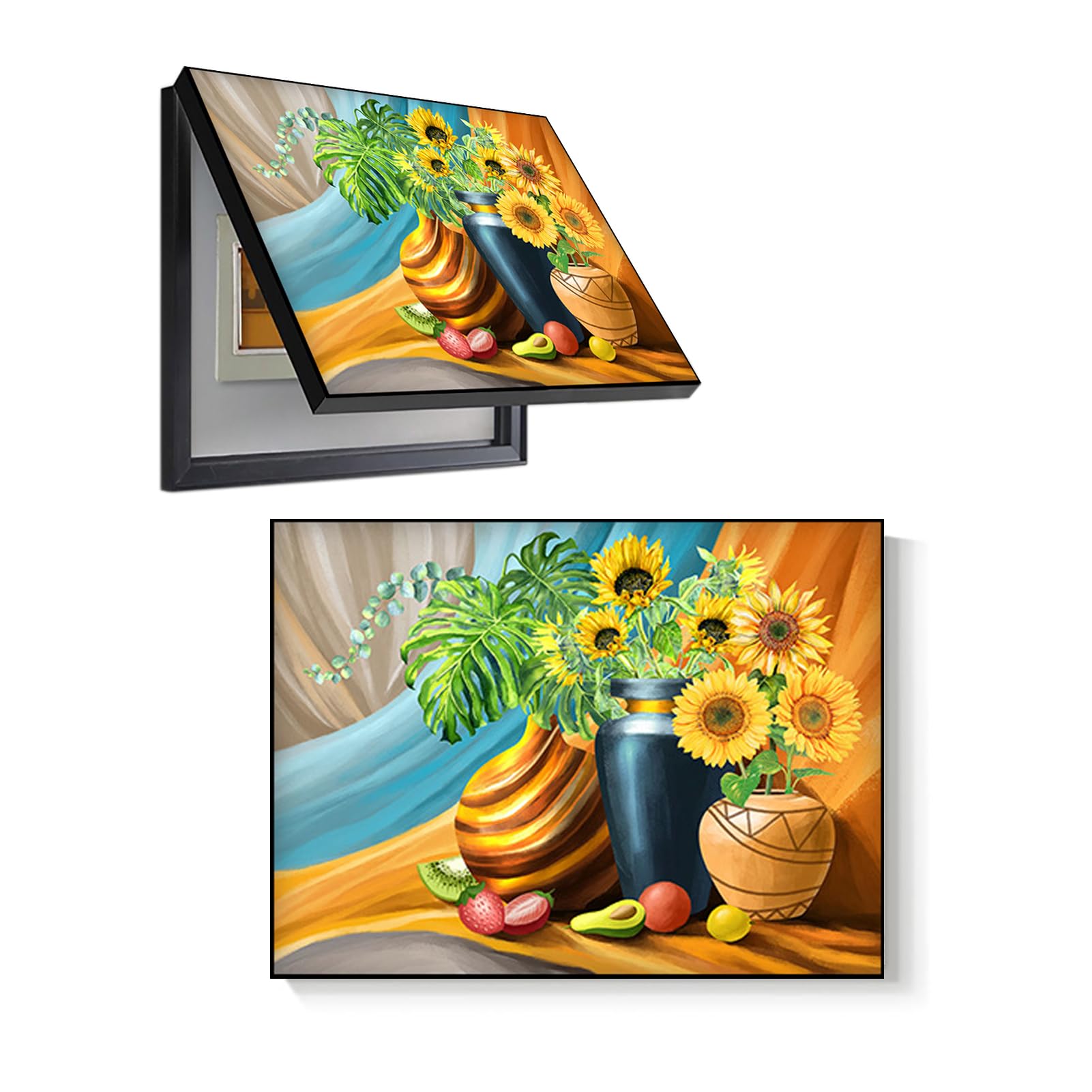 ThAyLa Pannello di copertura del contatore elettrico nascondi dipinti, quadro decorativo moderno interruttore scatola di distribuzione, nascondi scatola di protezione di distribuzione copertura