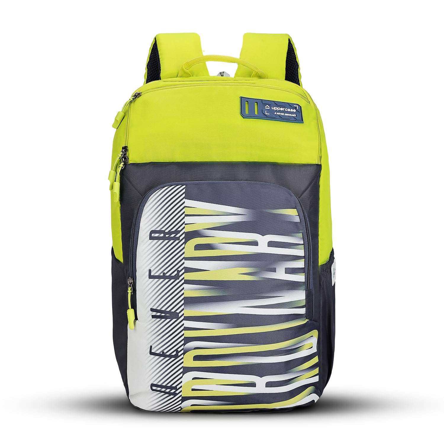 Campus 2504 Sustainable School Backpack | 2025 Collection | Well - Padded, Double Compartment with File Sleeve, Organizers, Side Bottle Pocket| For Boys & Girls | 500 Days Warranty-image-15
