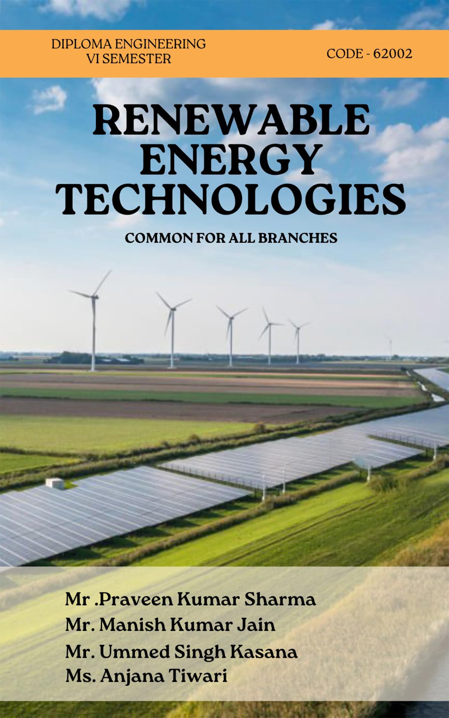 Buy RENEWABLE ENERGY TECHNOLOGIES Book Online