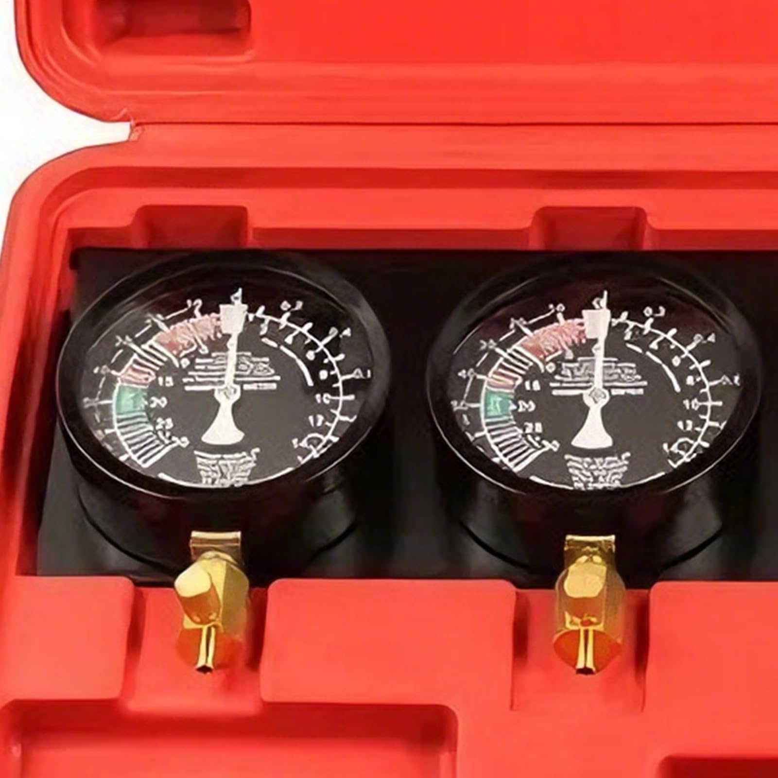 Sincronizador de Carburador Kit De Ajuste Para Carburadores De Moto | Medidor de Equilibrado para Sincronización Para Taller Externo、Viajes en Carretera、Garaje y Diario