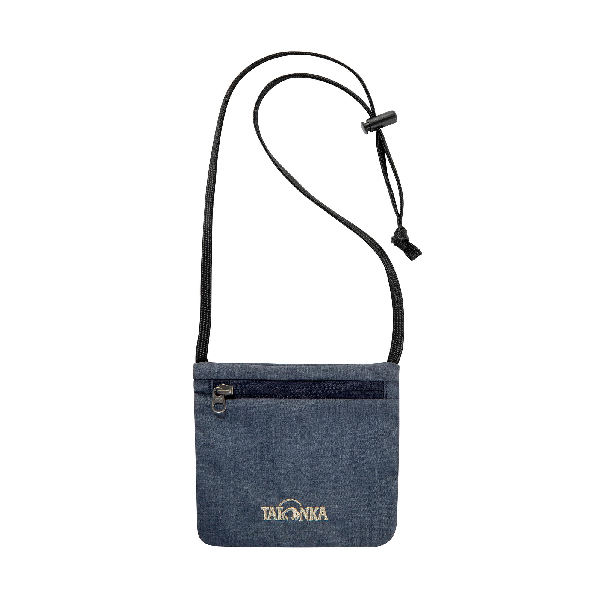 Tatonka Neck Pouch Skin ID Pouch - Small, Lightweight Wallet for Hanging with Zip Compartment - Offers Space for ID Card, Driving Licence, Credit Cards, Cash