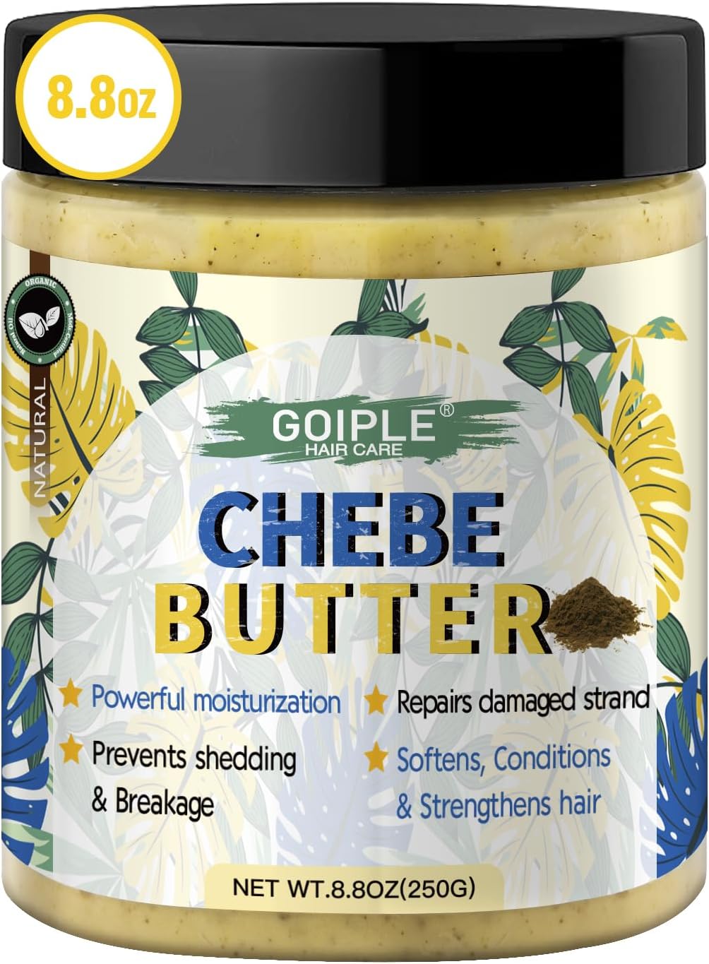 8.8 Oz Chebe Butter For Hair Growth Grease Men, Women, Thickening, Deep Moisturization Healthy