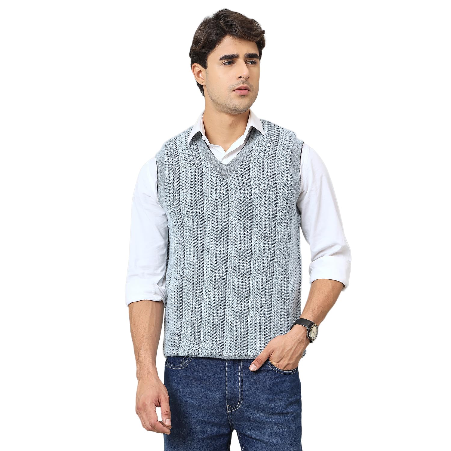 Men Acrylic Blend Modern Sweater-image-23