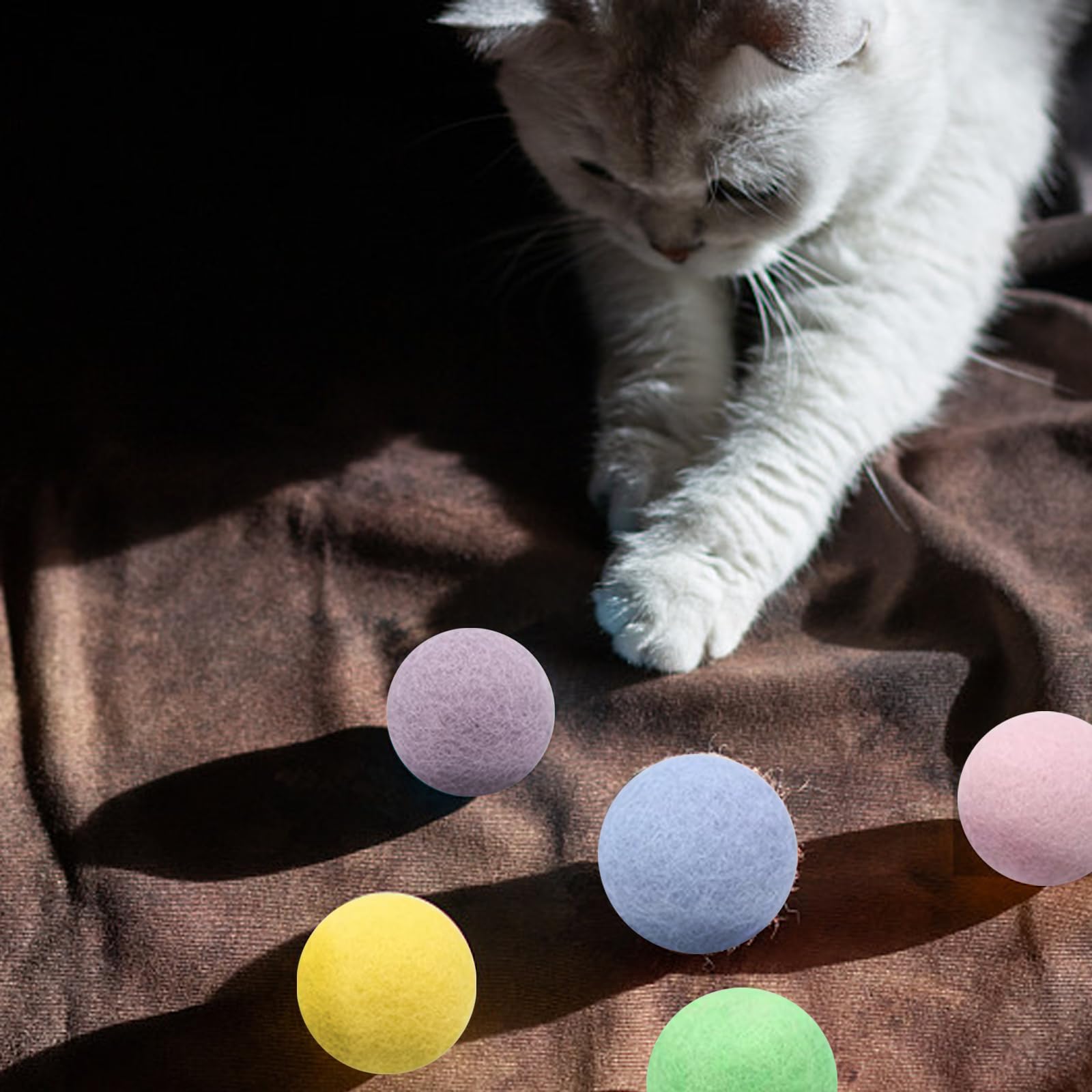 BIPY 20 STKS Crinkle Balls Cat Toy Shiny Mylar Crinkle Cats Toys Bal Kleurrijke Indoor Kitten Interactieve Catch Chase Chew Folie Ballen Speelgoed BIPY 20 STKS Crinkle Balls Cat Toy Shiny Mylar Crinkle Cats Toys Bal Kleurrijke Indoor Kitten Interactieve Catch Chase Chew Folie Ballen Speelgoed