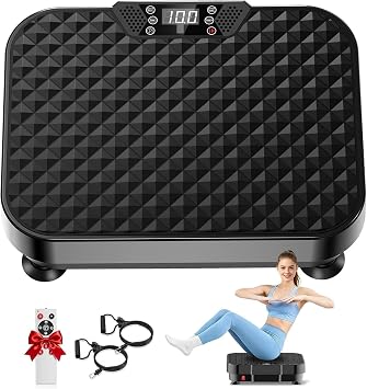 Vibration Plate Exercise Machine ,250 Levels Vibrating Plate