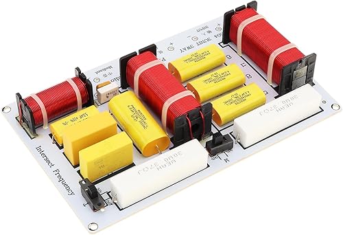 Miniatura 8 de 3 altavoces crossovers, 350 W 3 vías 3 unidad de altavoces HiFi Home Altavoces divisor de frecuencia de audio filtros cruzados