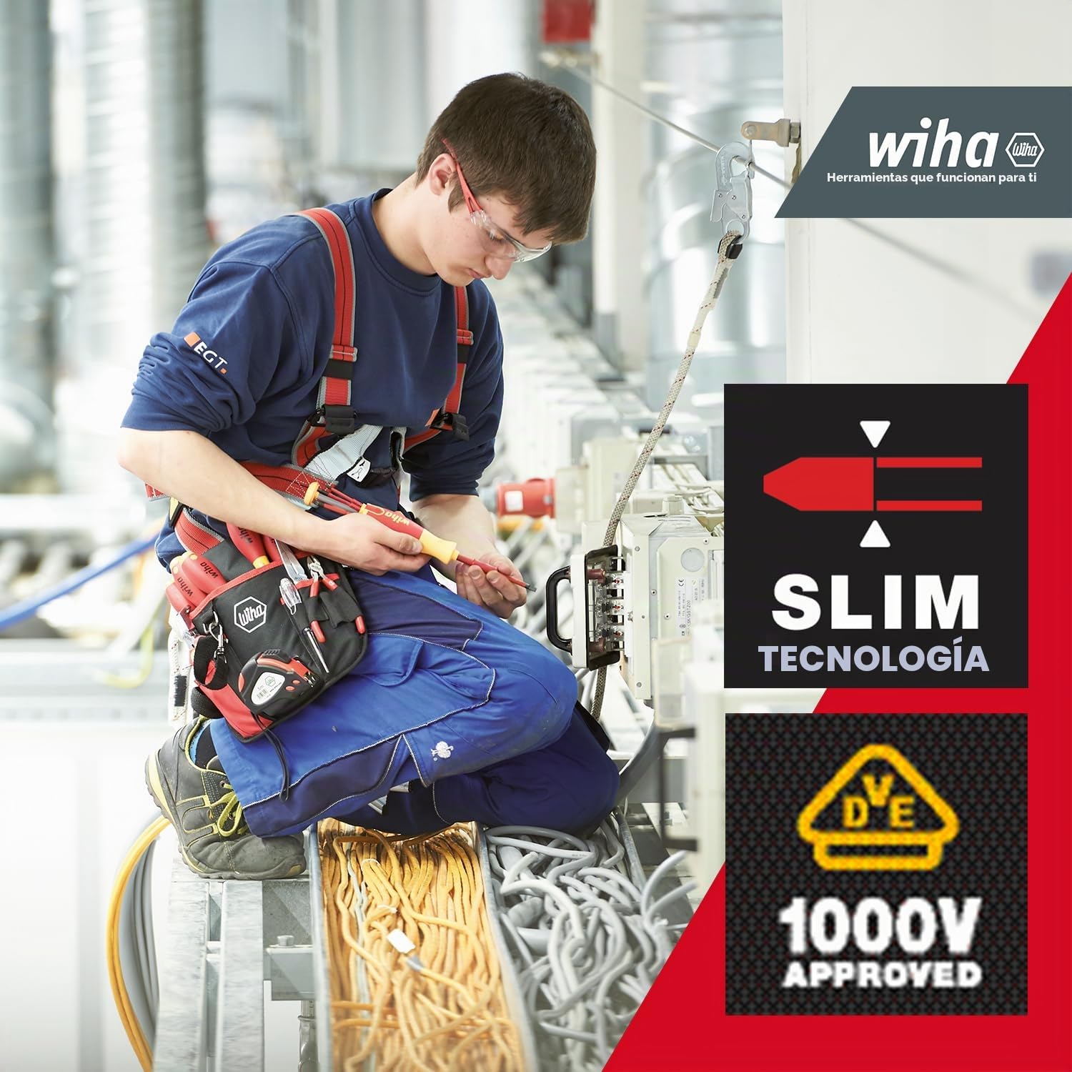 Destornillador con cargador LiftUp electric SB 2831-09021 LiftUp electric; Schlitz, PH, SL/PZ 6tlg